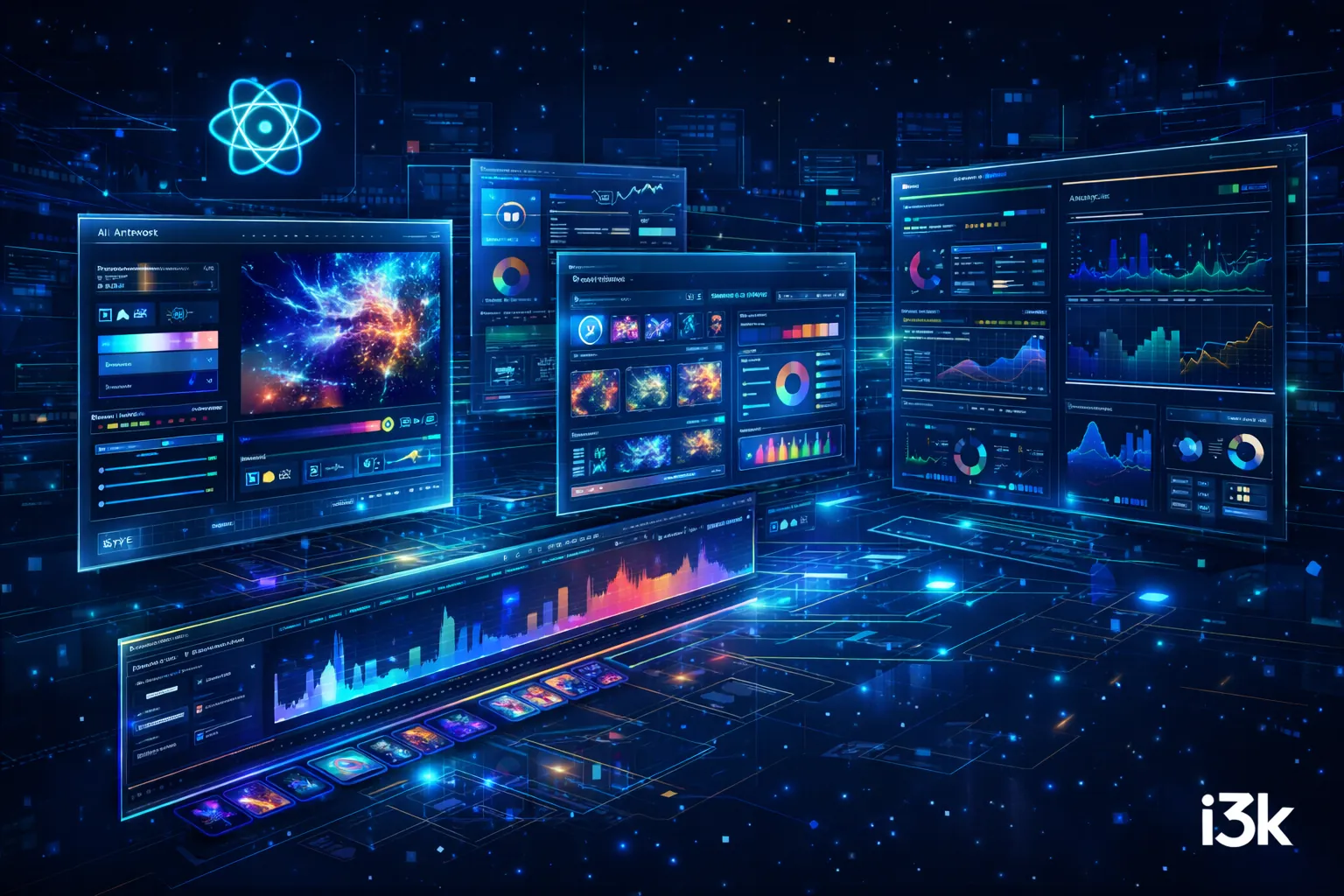 React per piattaforme AI creative: l'interfaccia di LetsAI - Software & AI | i3k Blog